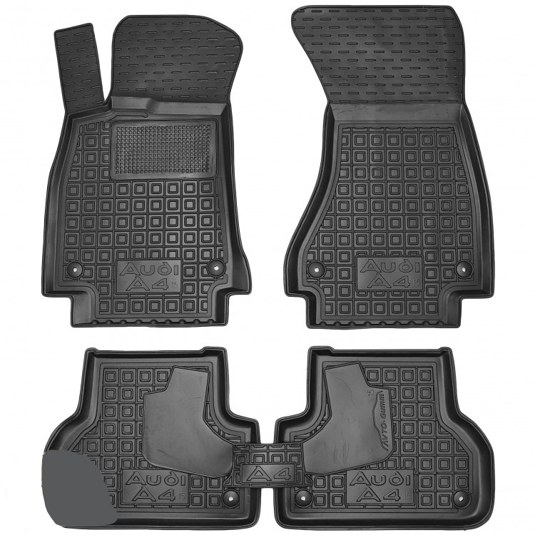 Set tappetini di gomma su misura per Audi A4 B9 (2015+)